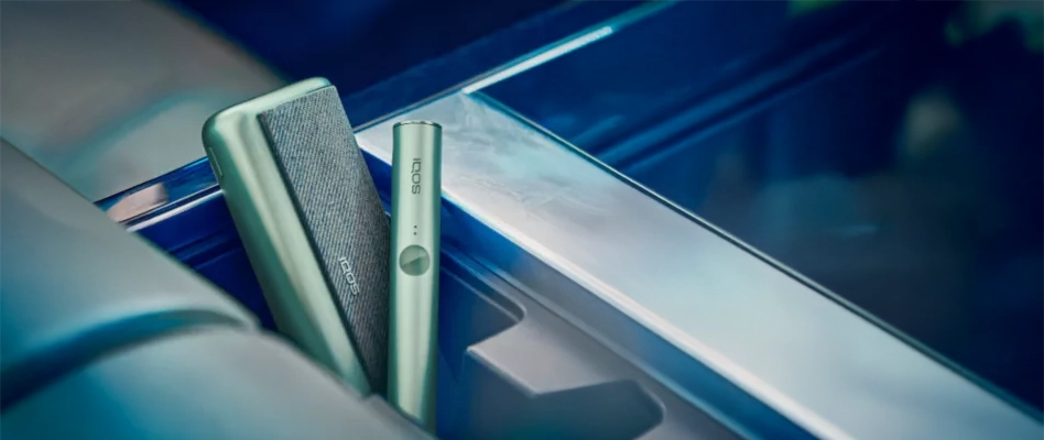 Dettaglio di drop test su Iquos