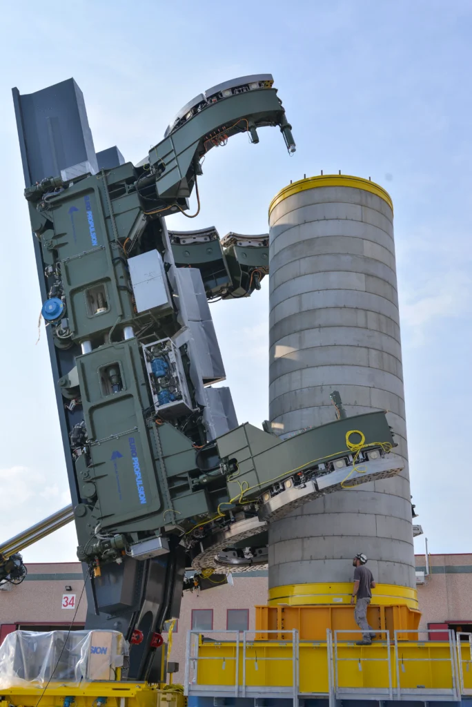 FEM analysis aerospace multidirectional heavy-load conveyor