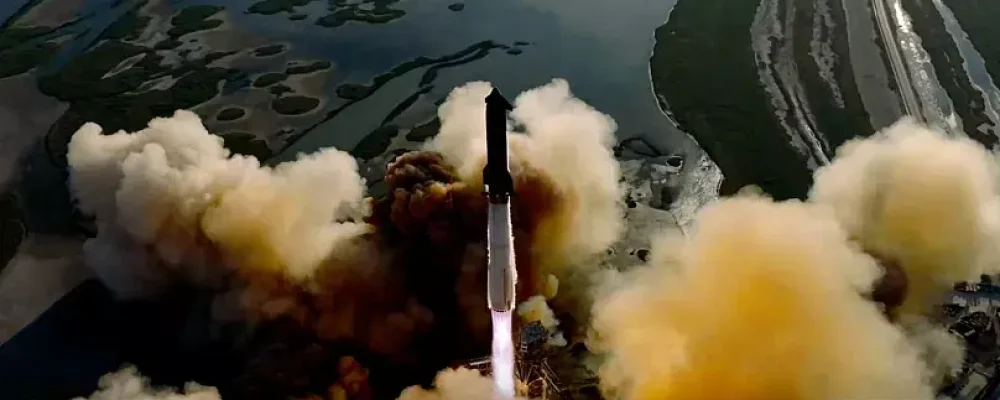 Test di volo del razzo Starship di SpaceX ottobre 2025